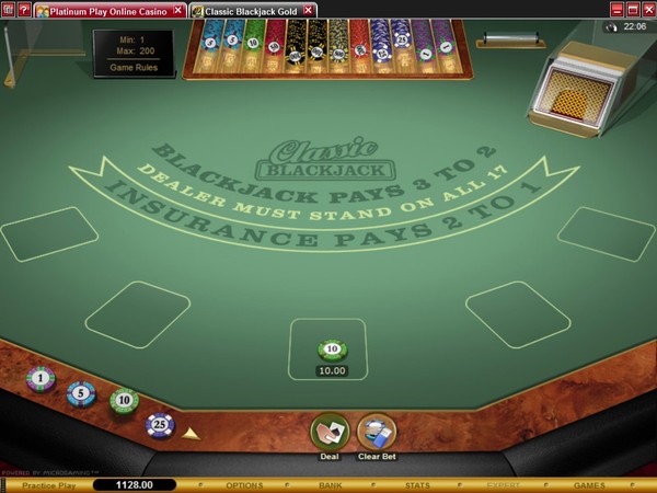 Platinum Play Casino Screenshot