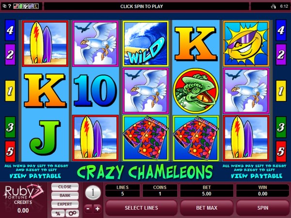 Ruby Fortune Casino Screenshot